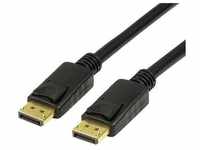 DisplayPort-Kabel DPort - DPort m/m 2m black (CV0120) - Logilink