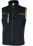 U-power - Saturn U-4 Stretch Stretch-arbeitsweste - L - Schwarze