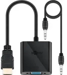 Goobay - 68793 Adapter De Cable De Video 0.1 M Vga (d-sub) Hdmi Typ A (standard)