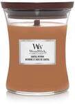 Woodwick Santal Myrhh Wachskerze Zylinder Bernstein, Zitrone, Holz Braun 1 St&uuml;ck(e)