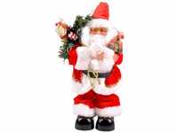 Singender Weihnachtsmann Nikolaus Santa Claus Weihnachtsdeko Weihnachtsfigur