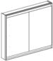 Geberit One Spiegelschrank Mit Comfortlight, 2 T&uuml;ren,
