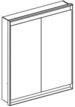 Geberit One Spiegelschrank Mit Comfortlight, 2 T&uuml;ren,