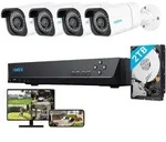 8mp &Uuml;berwachungskamera Set Outdoor, 4x 8mp Poe Bullet &Uuml;berwachungskamera+8ch...