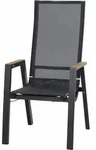 Siena Garden Rondo Relax Move Sessel Hochlehner Aluminium Matt-anthrazit Armlehnen