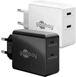 Goobay - Usb-cTM Pd Dual-schnellladeger&auml;t (36 W) Schwarz, 2x Usb-cTM-anschl&uuml;sse