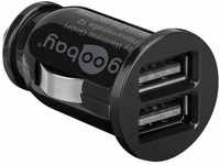 Goobay - Dual-USB Auto Ladegerät (2xUSB) 15,5W max.3.1A (12/24V) 2xUSB (58912)