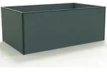 Gfp - Hochbeet Kr&auml;uter-gem&uuml;se-beet Aluminium Christina - 195x119x77cm Formstabil