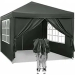 Pavillon Pop-up Wasserdichter Faltpavillon Sonnenschutz Event Pavillon Mit