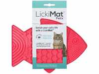 Lickimat - Felix - Schleckmatte aus Naturgummi für Katzen - pink