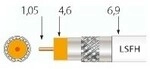 Televes Koaxkabel Class A++ Sk2020plus Sp100 100 Stk