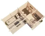 Alpholz Flachdach Gartenhaus Modell Quinta Iso Gartenhaus Aus Holz, Holzhaus...