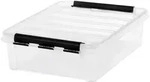 Clipbox Transparent/schwarz Flach 8 L Smartstore 'classic 14'