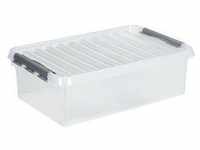 Aufbewahrungsbox the q-line 60 x 18 x 40 cm (b x h x t) 32l Kunststoff transparent