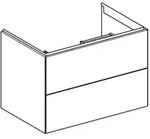 Geberit - One Waschtischunterschrank, 2 Schubladen, 74x50,4x47cm,