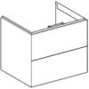 Geberit One Waschtischunterschrank, 2 Schubladen, 59,2x50,4x47cm,