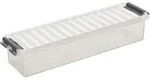 Aufbewahrungsbox Q-line 0,9l Transparent 27 X 8,4 X 6,1 Cm Boxen, K&ouml;rbchen & Kisten