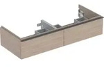 Geberit Icon Unterschrank F&uuml;r Doppelwaschtisch, 2 Schubladen,