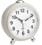 60.1030.09 Quarz Wecker Beige Alarmzeiten 1 - Tfa Dostmann