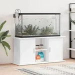 Vidaxl - Aquariumst&auml;nder Wei&szlig; 121x41x58 Cm Holzwerkstoff