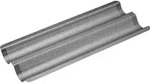 Crusty Bake Baguette Form Gelocht 39cm X 16.5cm X 2.5cm
