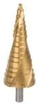 Stufenbohrer Hss-tin, F&uuml;r Kabelverschraubungen, M10 - M40, 10 Mm, 125,5 Mm, 12