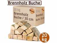 Brennholz Kaminholz Holz 20 kg Für Ofen und Kamin Kaminofen Feuerschale Grill...