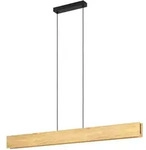 Eglo - Connect.z Smart-home Led Pendelleuchte Anchorena-z, Holz H&auml;ngelampe, Zigbee,