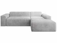Sofa Vals Rechts mit peso Stoff - L-Form Couch für Wohnzimmer - Ecksofa modern,
