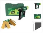2xr-j50 Druckluftnagler Im Transportkoffer + Stauchkopfn&auml;gel Brads 50 Mm 4000...