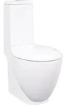 Vidaxl - Wc Keramik-toilette Badezimmer Rund Senkrechter Abgang Wei&szlig;