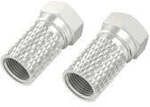 F Stecker 70 Mm 2er Pack - Hama