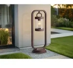 Meinewunschleuchte - Led Wegeleuchte Landhausstil, Laterne In Rostoptik, H&ouml;he 60cm