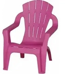 Ipae Progarden - Kinder-deckchair, Pink Mini-selva