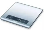 Beurer - Ks 51 K&uuml;chenwaage Digital W&auml;gebereich (max.)=5 Kg Edelstahl 203 X 182 X 15