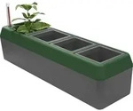 Biogreen Fensterbank-kr&auml;uterbeet Provence Kunststoff 42 X 12 X 11 Cm Grau-gr&uuml;n