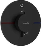 Showerselect Comfort - Unterputz-thermostatarmatur, Schwarz Matt 15553670 - Hansgrohe