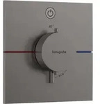 Fms Showerselect Comfort E Thermostat, Up Brushed Black Chrome