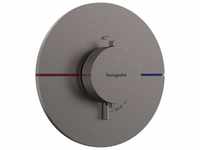 ShowerSelect Comfort - Unterputz-Thermostatarmatur, Chrom schwarz gebürstet 15559340