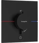 Showerselect Comfort - Unterputz-thermostatarmatur, Schwarz Matt 15575670 - Hansgrohe