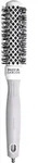 Olivia Garden Blowout Shine &ndash; Wei&szlig;-graue Haarb&uuml;rste 25 Mm