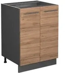 Vicco - K&uuml;chenunterschrank Fame-line, Goldkraft Eiche, 60 Cm Ohne Arbeitsplatte