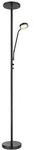 Stehlampe - Ernst - Schwarz - Metall - &Oslash; 26cm - Led - - Globo