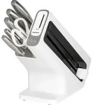Staysharp Messerblock Mit Schleifer Wei&szlig;/edelstahl - Ninja