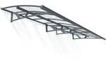 Canopia By Palram - Palram - Canopia Vordach Amsterdam 4460 Anthrazit 139x447x33 Cm