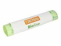 Deiss - 568930 Bioline-Abfallsäcke ecovio® Volumen 200 l 20