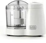Defibrico - Mini-zerkleinerer 0,35 L 120 W Wei&szlig; - Black+decker - Bxch120e
