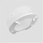 Sanit Wc Sitz 4002 (abumed) 56038010000 Weiss, Edelstahlscharniere, Pflegebereich