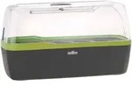 Boqube L Plus Led Gew&auml;chshaus & Pflanzkasten-system 41x17x23cm Anthrazit/sommergr&uuml;n