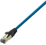 Logilink - Cq8026s Rj45 Netzwerkkabel, Patchkabel Cat 8.1 S/ftp 0.50 M Blau